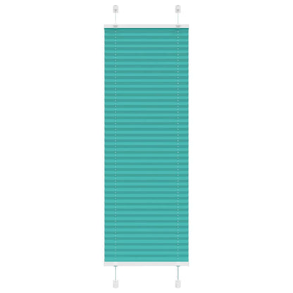 Pleated Blind Petrol Green 45x150 cm Fabric Width 44.4 cm Polyester