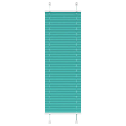 Pleated Blind Petrol Green 50x150 cm Fabric Width 49.4 cm Polyester