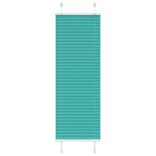 Pleated Blind Petrol Green 50x150 cm Fabric Width 49.4 cm Polyester