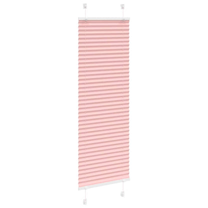 Pleated Blind Pink 45x100 cm Fabric Width 44.4 cm Polyester