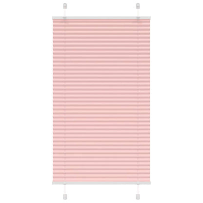 Pleated Blind Pink 70x100 cm Fabric Width 69.4 cm Polyester