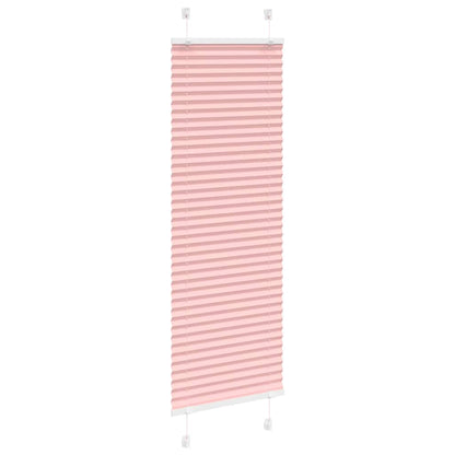 Pleated Blind Pink 40x150 cm Fabric Width 39.4 cm Polyester