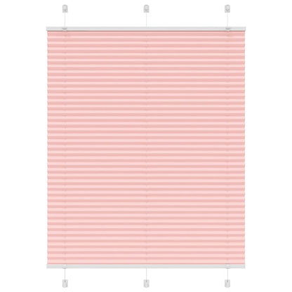 Pleated Blind Pink 110x150 cm Fabric Width 109.4 cm Polyester