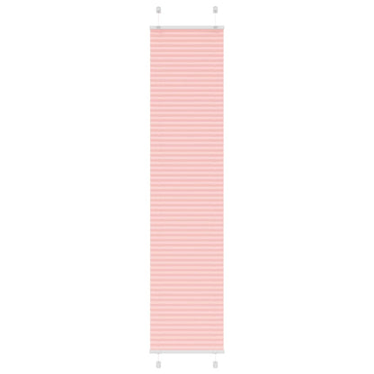 Pleated Blind Pink 40x200 cm Fabric Width 39.4 cm Polyester