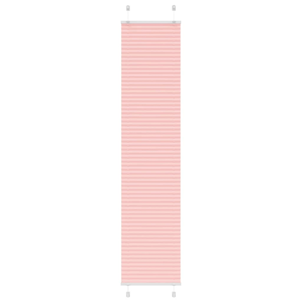 Pleated Blind Pink 45x200 cm Fabric Width 44.4 cm Polyester