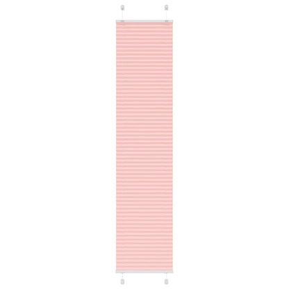 Pleated Blind Pink 45x200 cm Fabric Width 44.4 cm Polyester