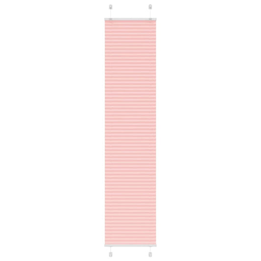 Pleated Blind Pink 45x200 cm Fabric Width 44.4 cm Polyester