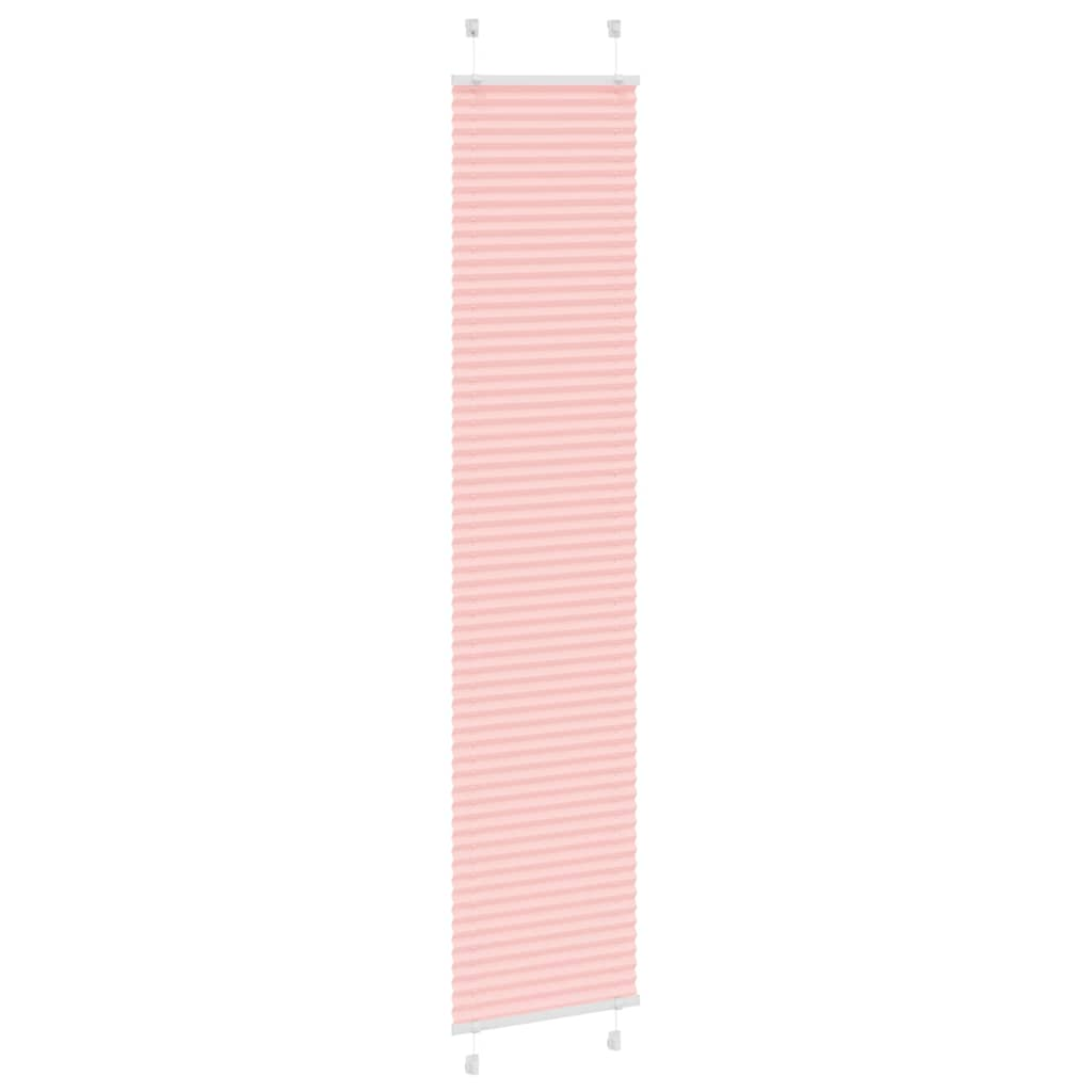 Pleated Blind Pink 50x200 cm Fabric Width 49.4 cm Polyester