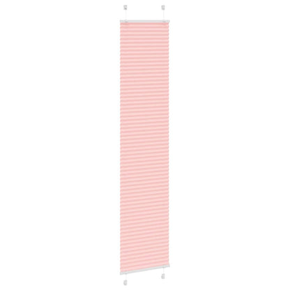 Pleated Blind Pink 50x200 cm Fabric Width 49.4 cm Polyester