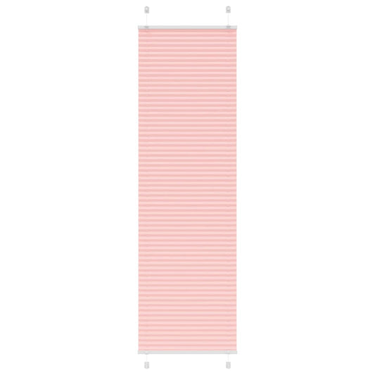 Pleated Blind Pink 55x200 cm Fabric Width 54.4 cm Polyester