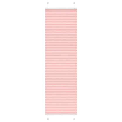 Pleated Blind Pink 60x200 cm Fabric Width 59.4 cm Polyester