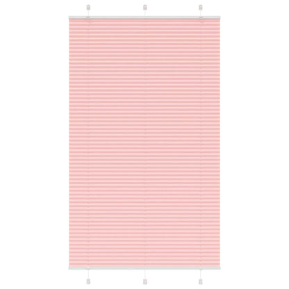 Pleated Blind Pink 115x200 cm Fabric Width 114.4 cm Polyester