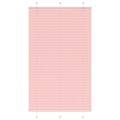 Pleated Blind Pink 120x200 cm Fabric Width 119.4 cm Polyester