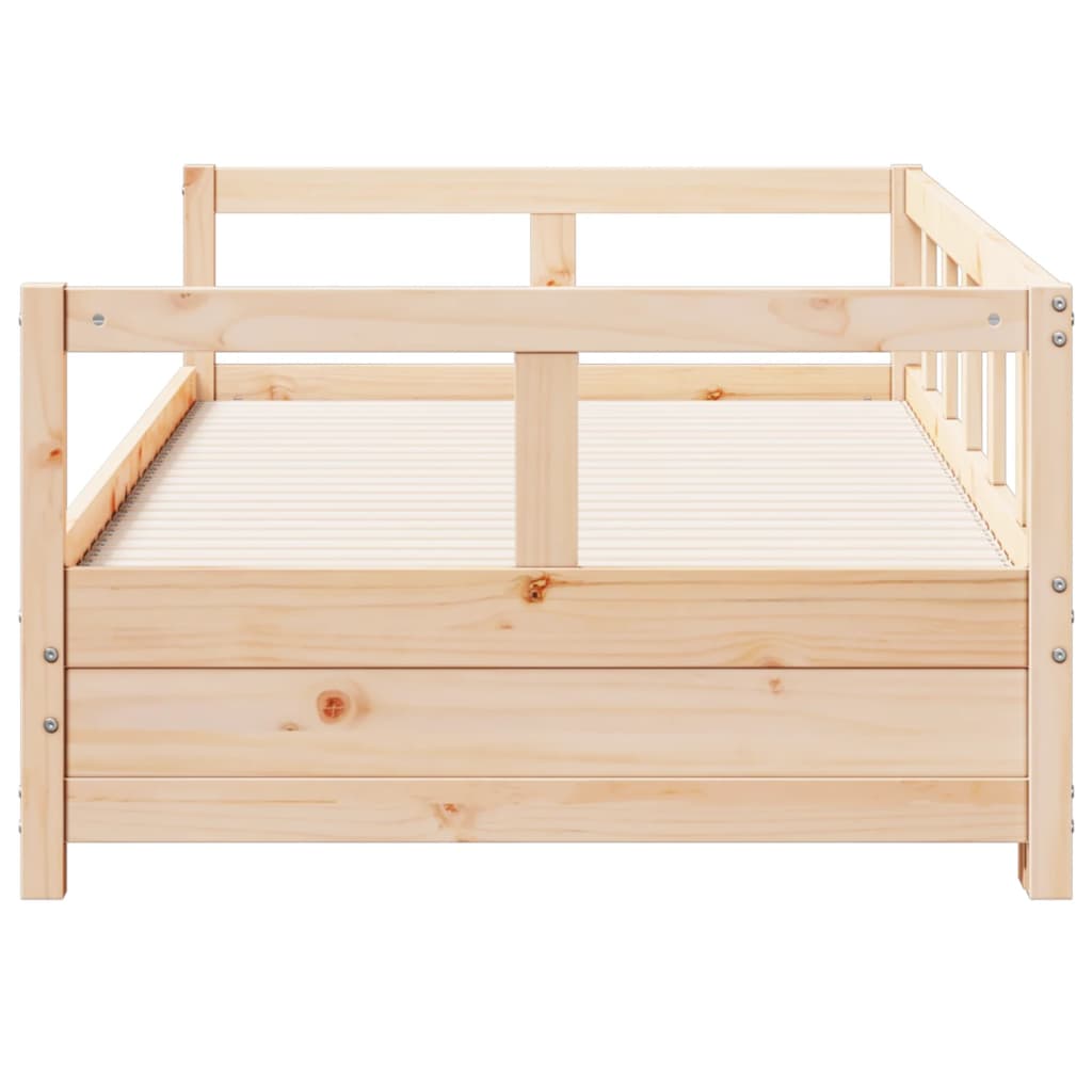 Daybed without Mattress 90x190 cm Solid Wood Pine