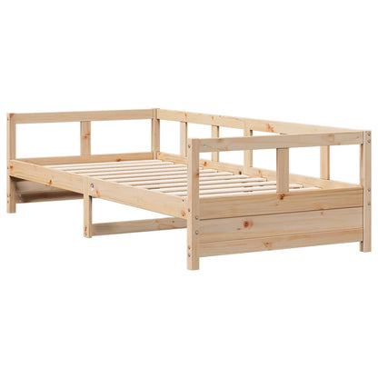 Daybed Natural 80x200 cm Solid Wood Pine