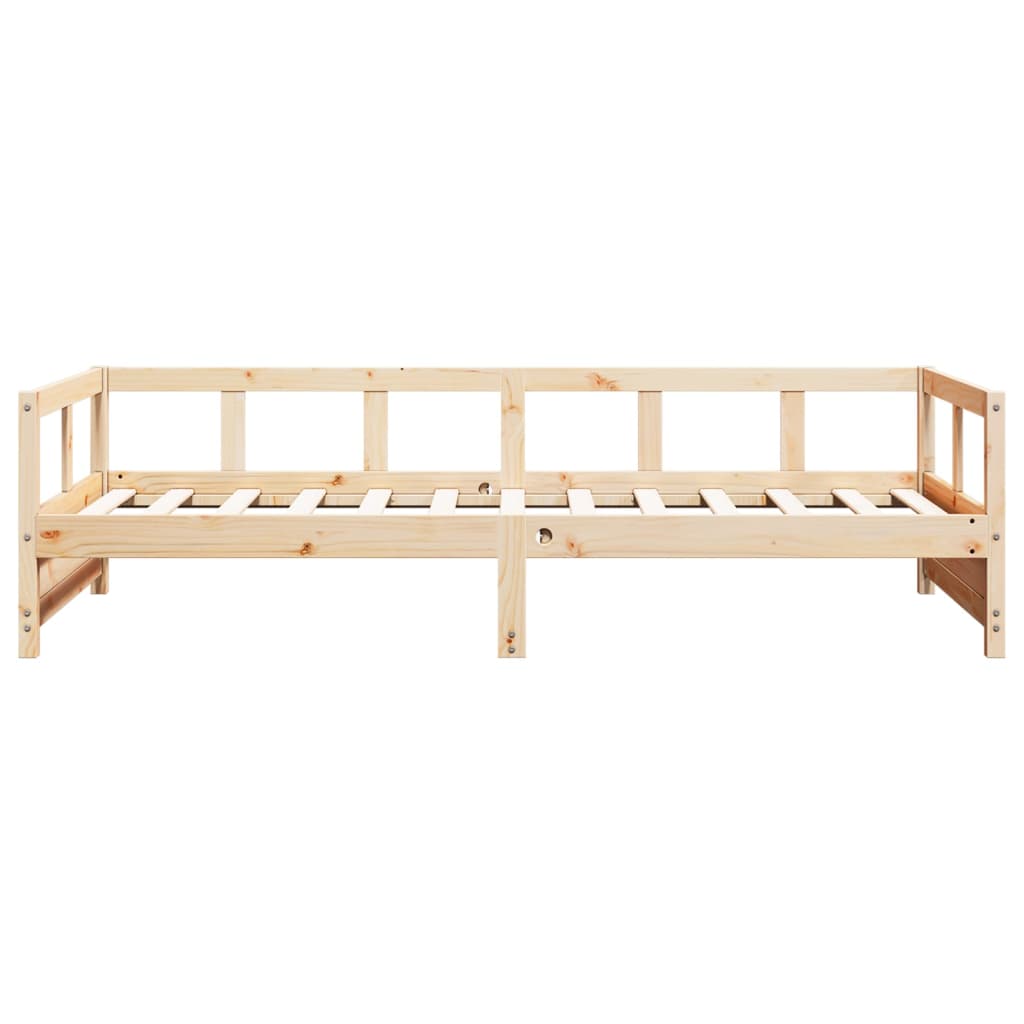 Daybed Natural 80x200 cm Solid Wood Pine