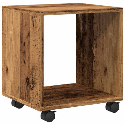 vidaXL Rolling Cabinet Old Wood 37x33x42.5 cm Engineered Wood