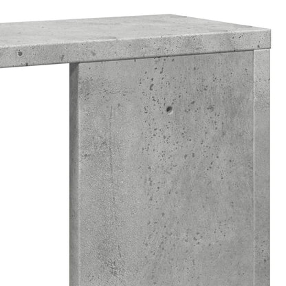 Wall Shelf Concrete Grey 100x15x70 cm Engineered Wood