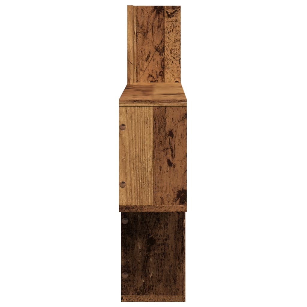 Wall Shelf Old Wood 100x15x70 cm Engineered Wood