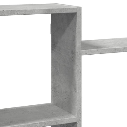 Wall Shelf Concrete Grey 159x18x65 cm Engineered Wood