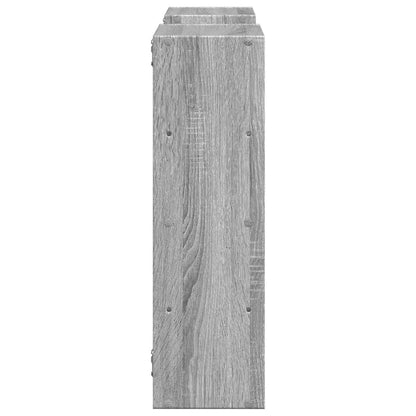 Wall Shelf Grey Sonoma 96x18x60 cm Engineered Wood