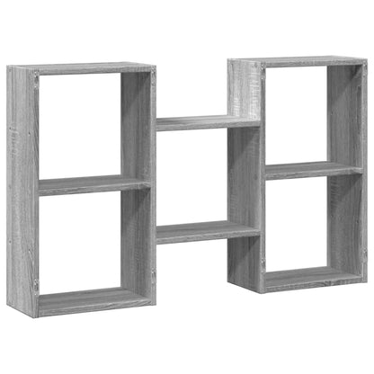 Wall Shelf Grey Sonoma 96x18x60 cm Engineered Wood