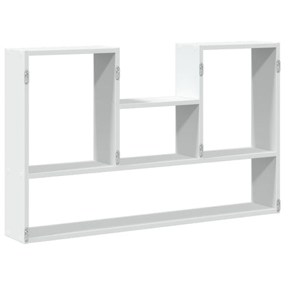 Wall Shelf White 99x15x60 cm Engineered Wood