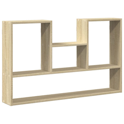 Wall Shelf Sonoma Oak 99x15x60 cm Engineered Wood