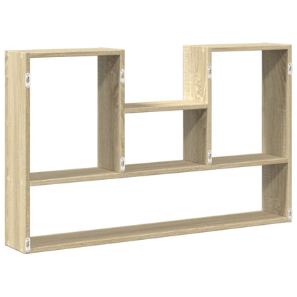 Wall Shelf Sonoma Oak 99x15x60 cm Engineered Wood