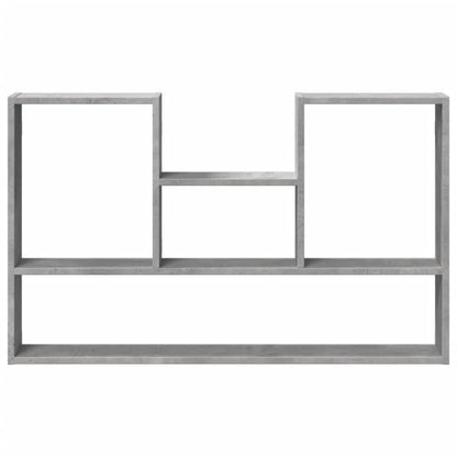 Wall Shelf Concrete Grey 99x15x60 cm Engineered Wood