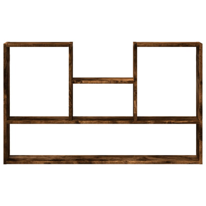 Wall Shelf Smoked Oak 99x15x60 cm Engineered Wood