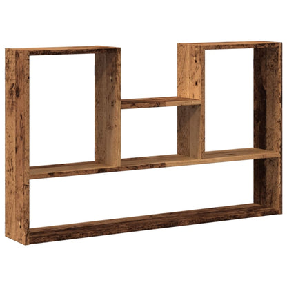 Wall Shelf Old Wood 99x15x60 cm Engineered Wood