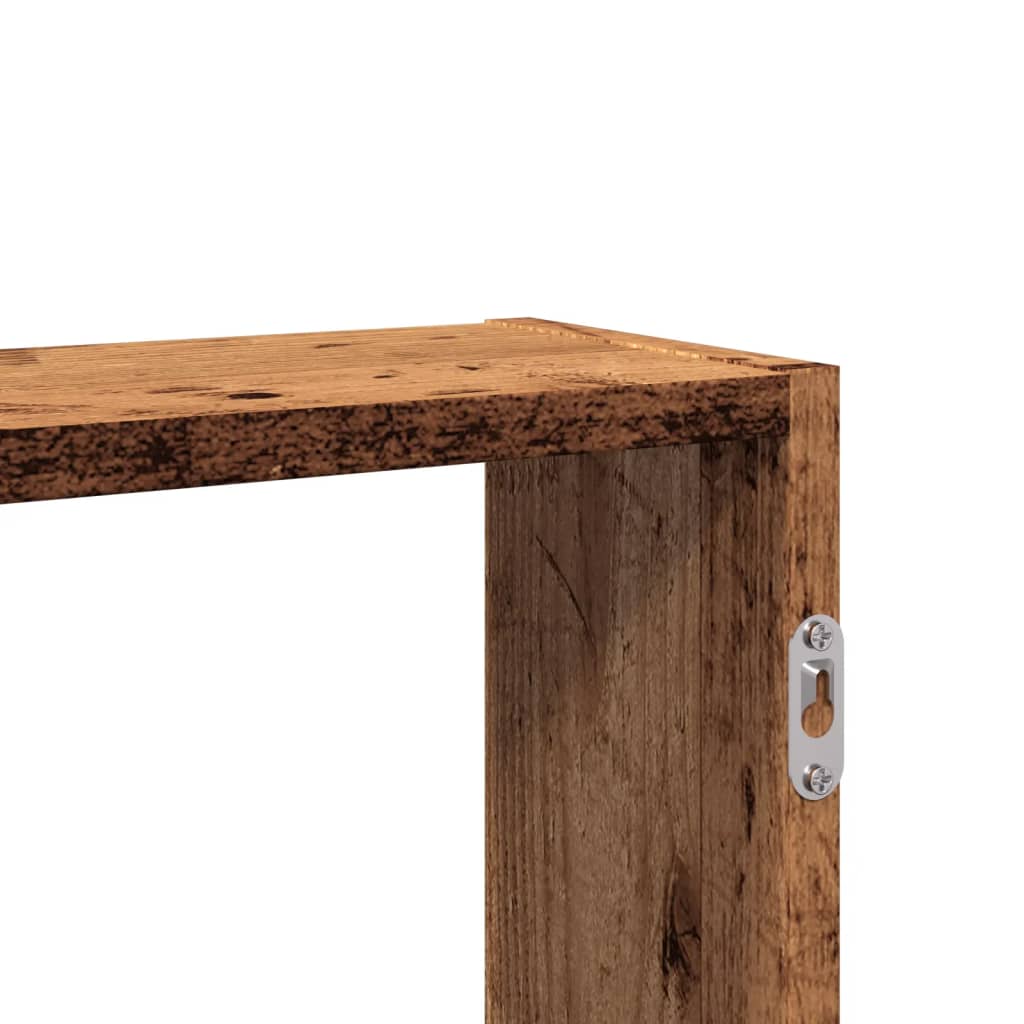 Wall Shelf Old Wood 99x15x60 cm Engineered Wood