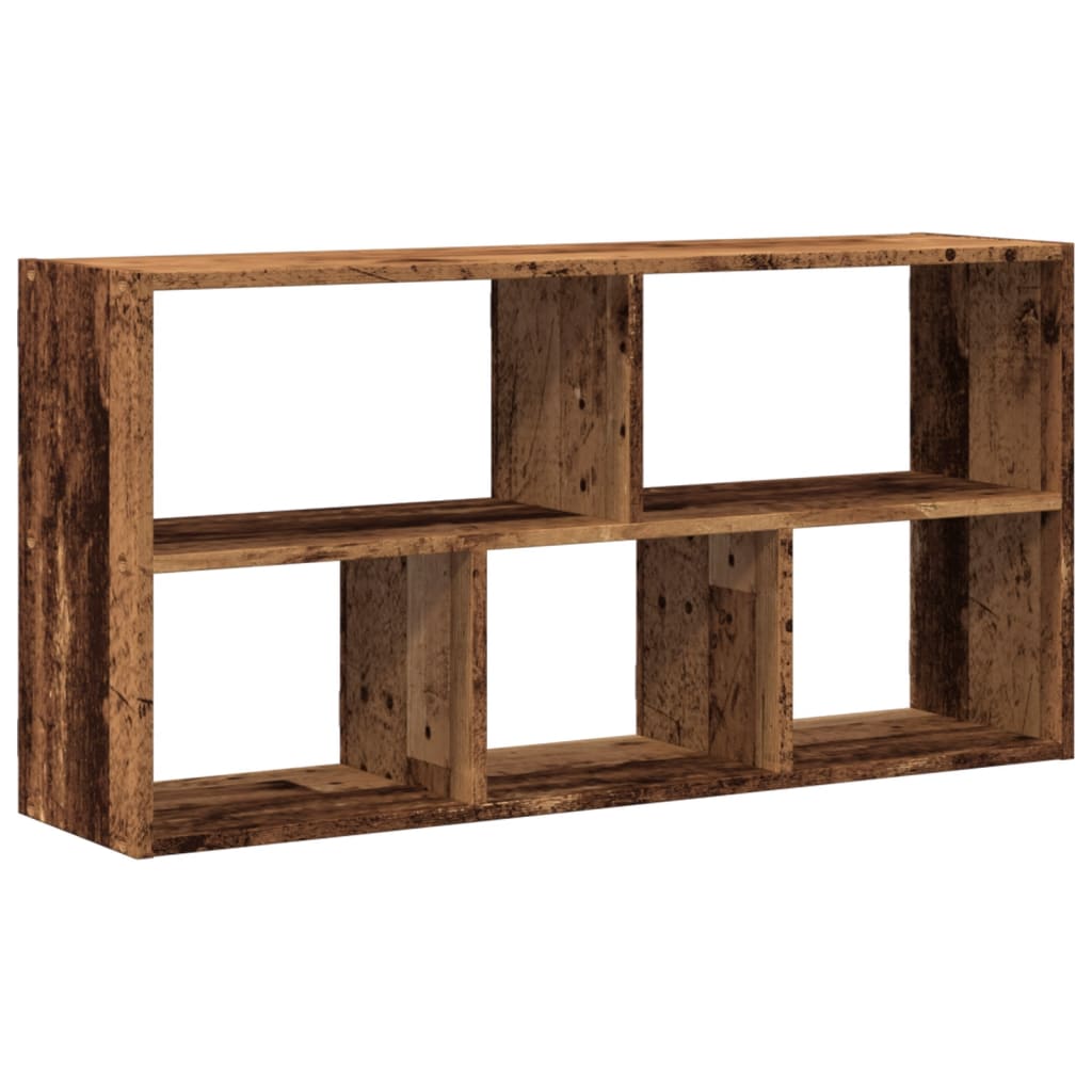 Wall Shelf Old Wood 100x25x50 cm Engineered Wood