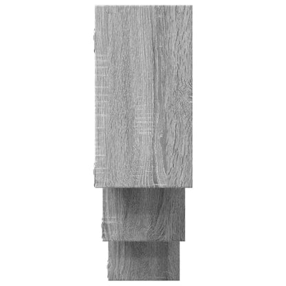 Wall Shelf Grey Sonoma 159x18x66 cm Engineered Wood