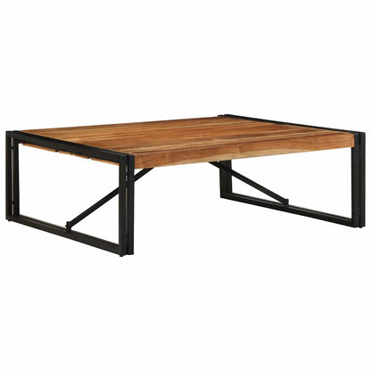 Coffee Table 100x100x35 cm Solid Wood Acacia