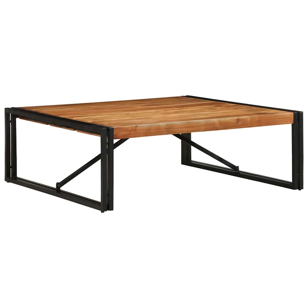 Coffee Table 100x100x35 cm Solid Wood Acacia