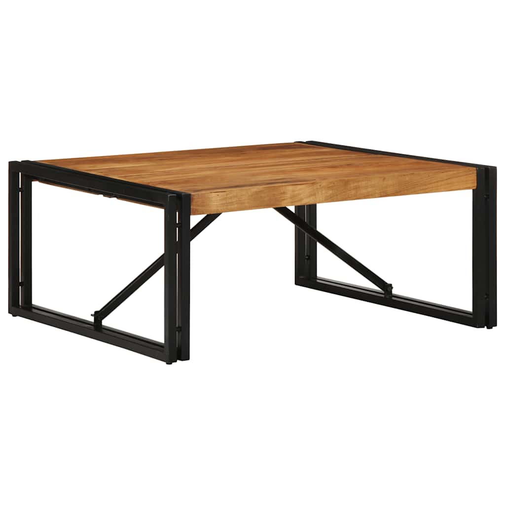 Coffee Table 80x80x35 cm Solid Wood Acacia