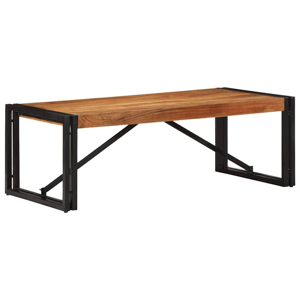 Coffee Table 100x50x35 cm Solid Wood Acacia