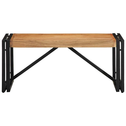 Coffee Table 80x40x35 cm Solid Wood Acacia