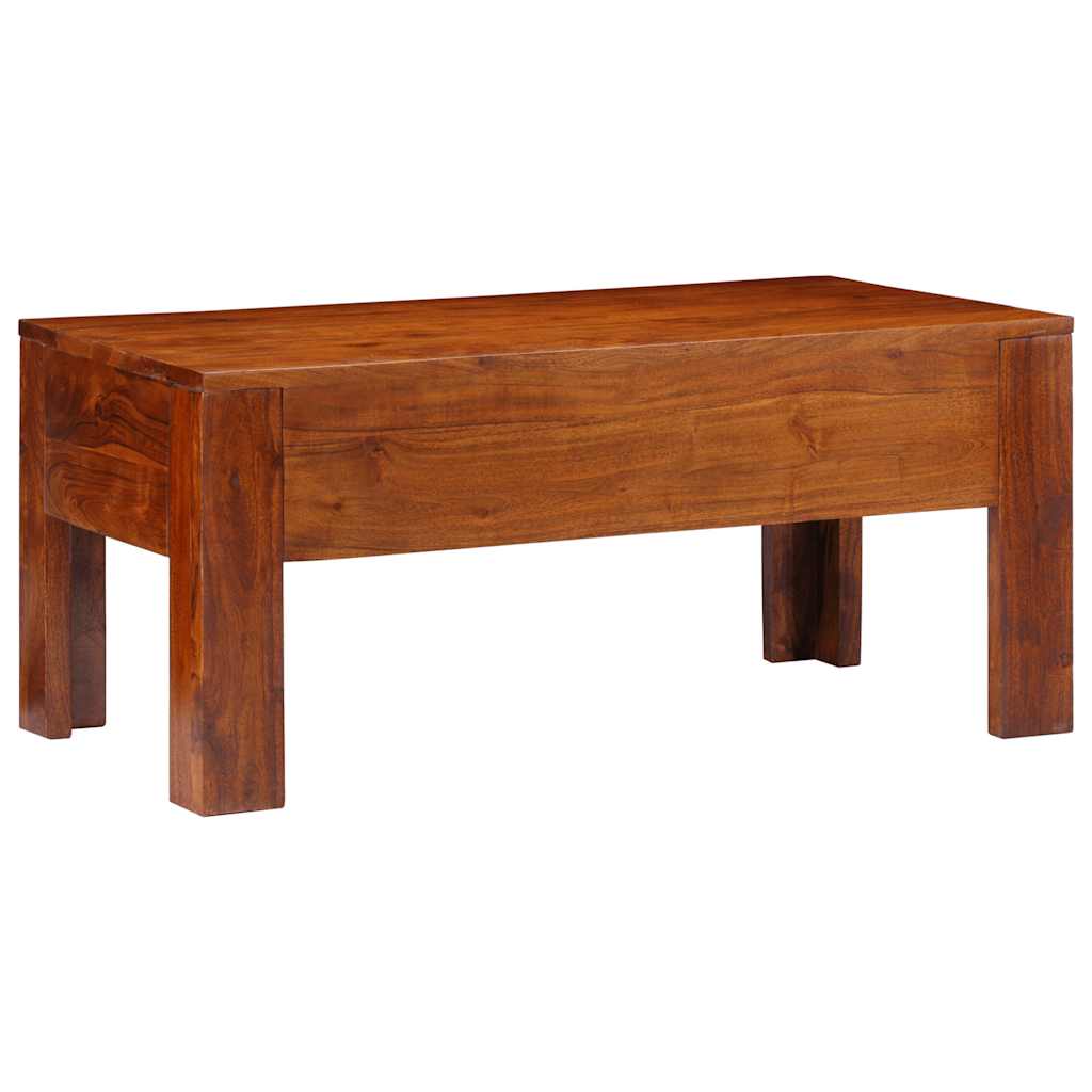 Coffee Table 90x50x40 cm Solid Wood Acacia