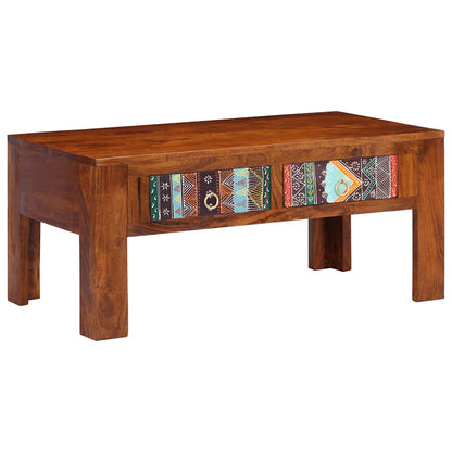 Coffee Table 90x50x40 cm Solid Wood Acacia