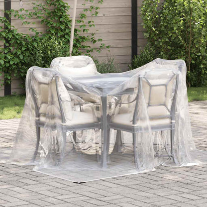 Clear Tarpaulin with Eyelets 2x3 m Polyethylene