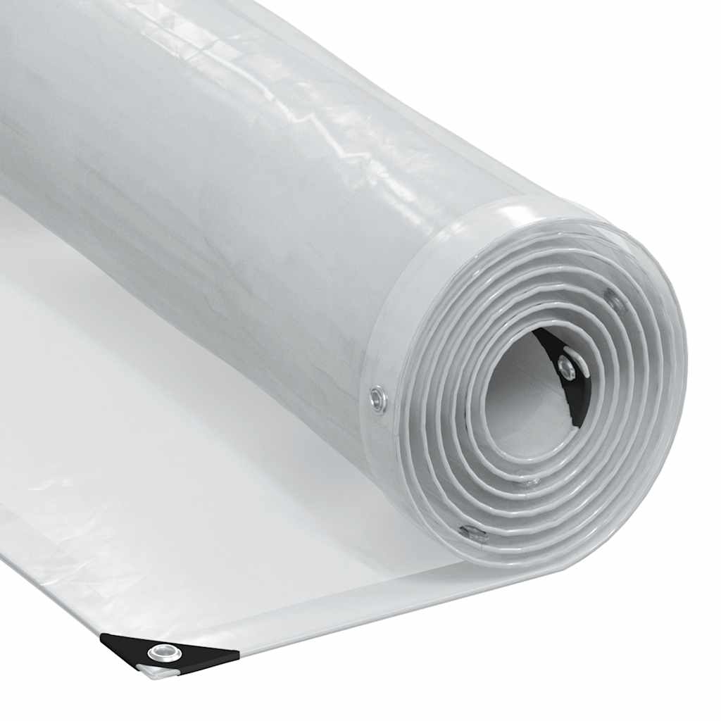 Clear Tarpaulin with Eyelets 3x5 m Polyethylene