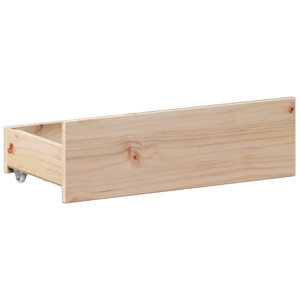 Bed Frame without Mattress with Headboard 150x200 cm King Size Solid Wood Pine