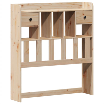 Bed Frame without Mattress 100x200 cm Solid Wood Pine