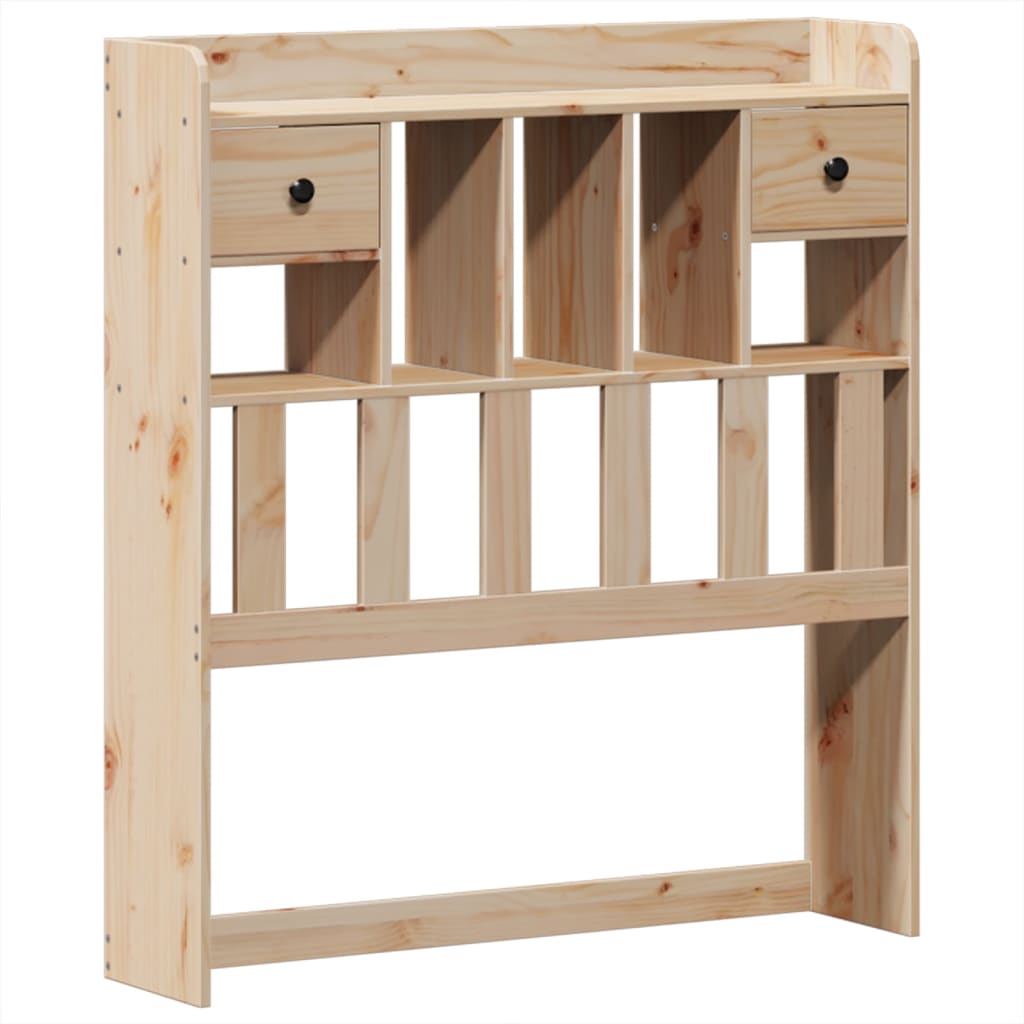 Bed Frame without Mattress 90x200 cm Solid Wood Pine