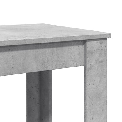 Bar Table Concrete Grey 51x50x103.5 cm Engineered Wood