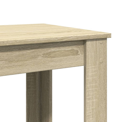 Bar Table Sonoma Oak 102x50x103.5 cm Engineered Wood