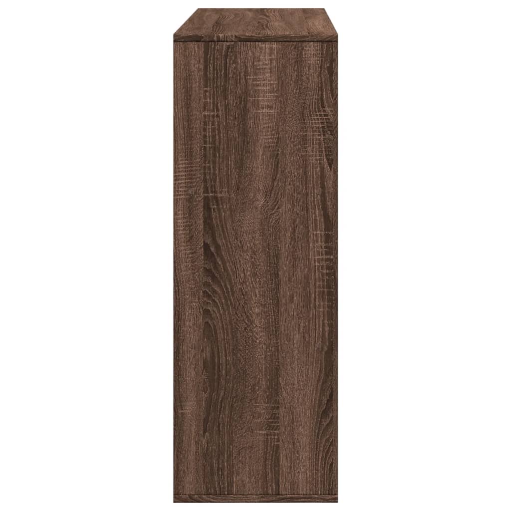 Book Cabinet/Room Divider Brown Oak 100x33x94.5 cm